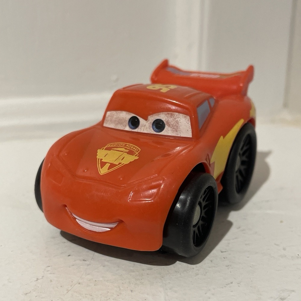 Disney Pixar Cars Lightning McQueen Wheelies Fisher Price Little People